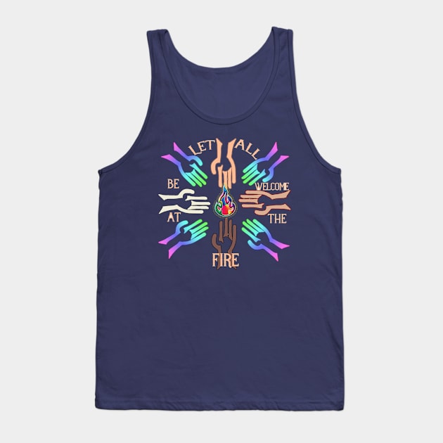 All People's Fire Tank Top by IanCorrigan